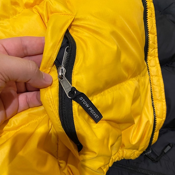 Rare The North Face Vintage Bumblebee 700 Puffer Down Vest